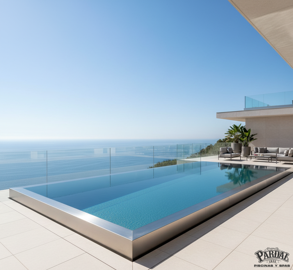 Piscina acero inox